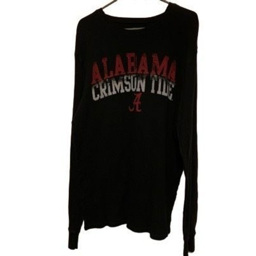 Alabama Crimson Tide Size XL Black Thermal Long Sleeved Shirt